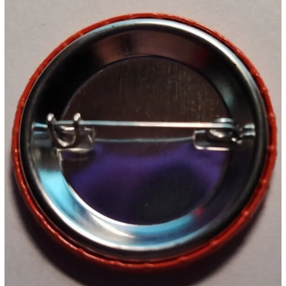 Steampunk Combat Train Battle Gaming Loot Crate Button Pin 2015